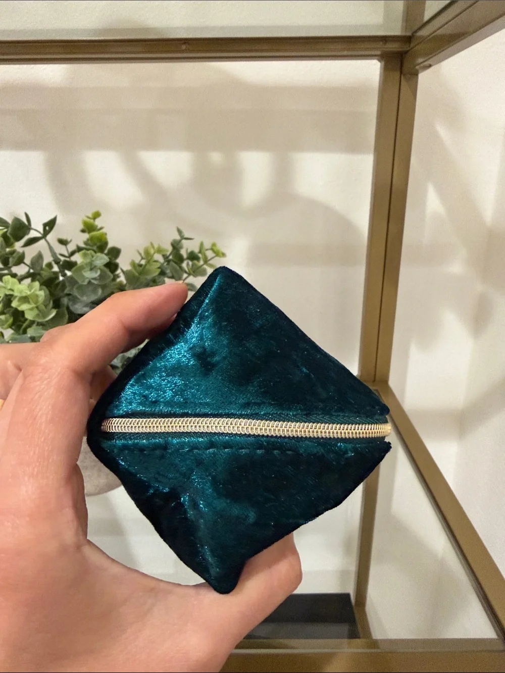 HR Velvet Cosmetic Pouch